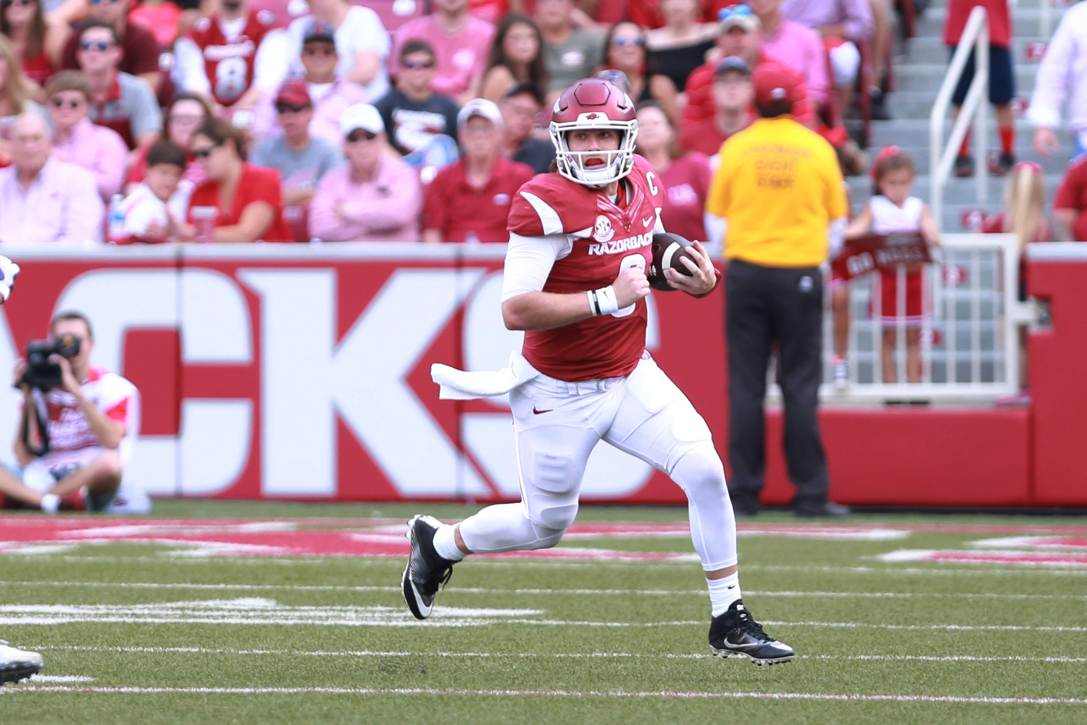 NCAA Football: Texas Christian at Arkansas