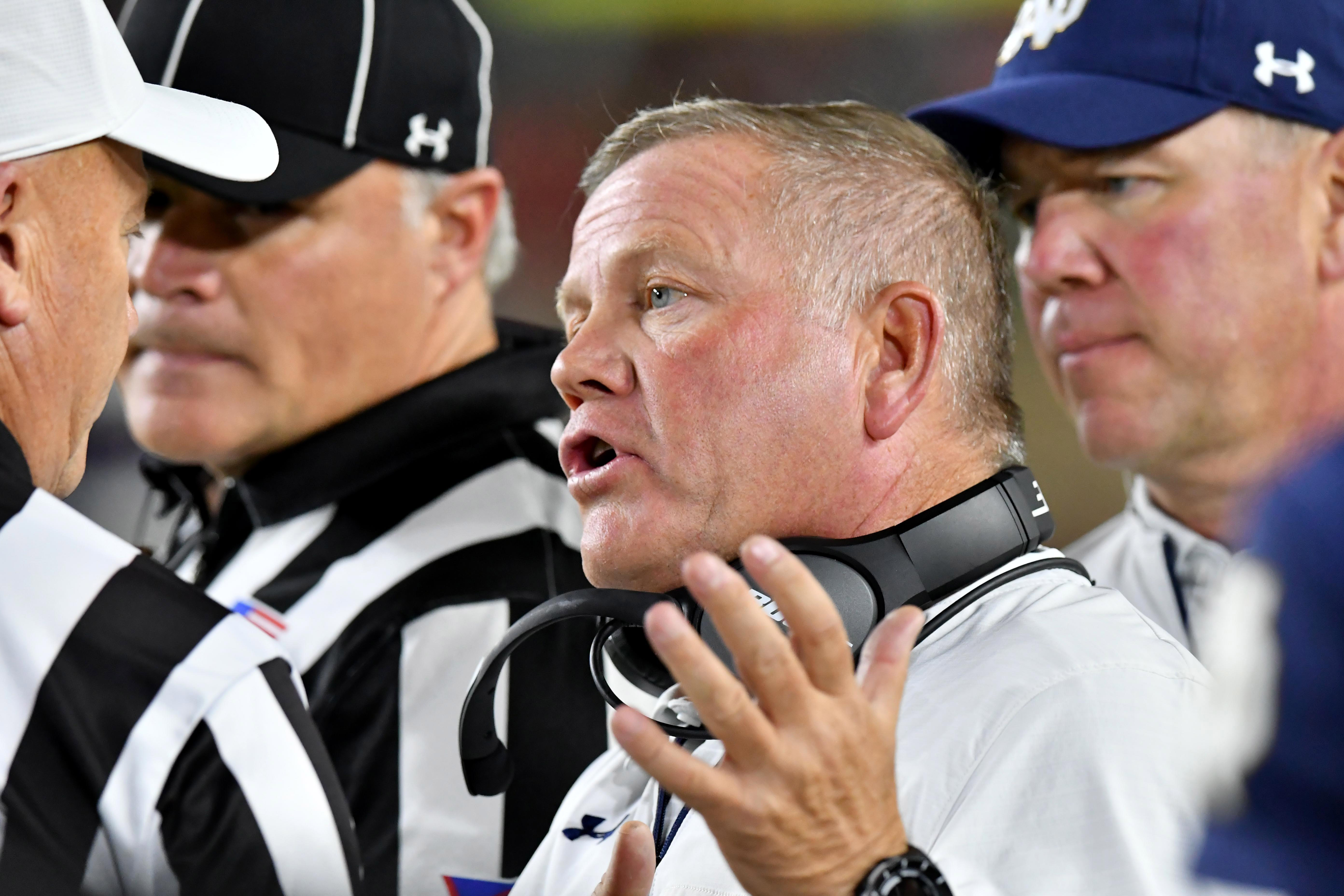 NCAA Football: Georgia at Notre Dame