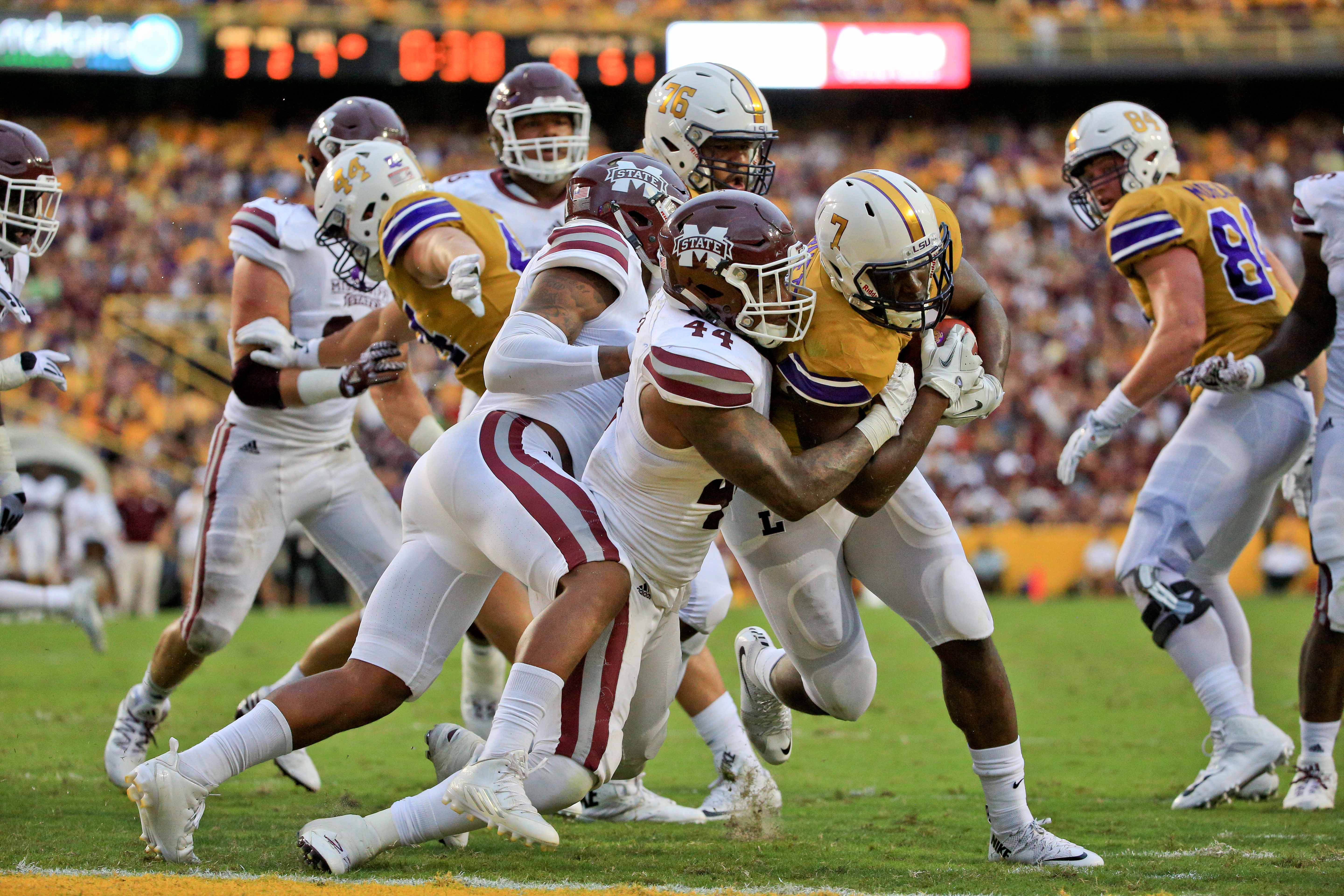 NCAA Football: Mississippi State at Louisiana State