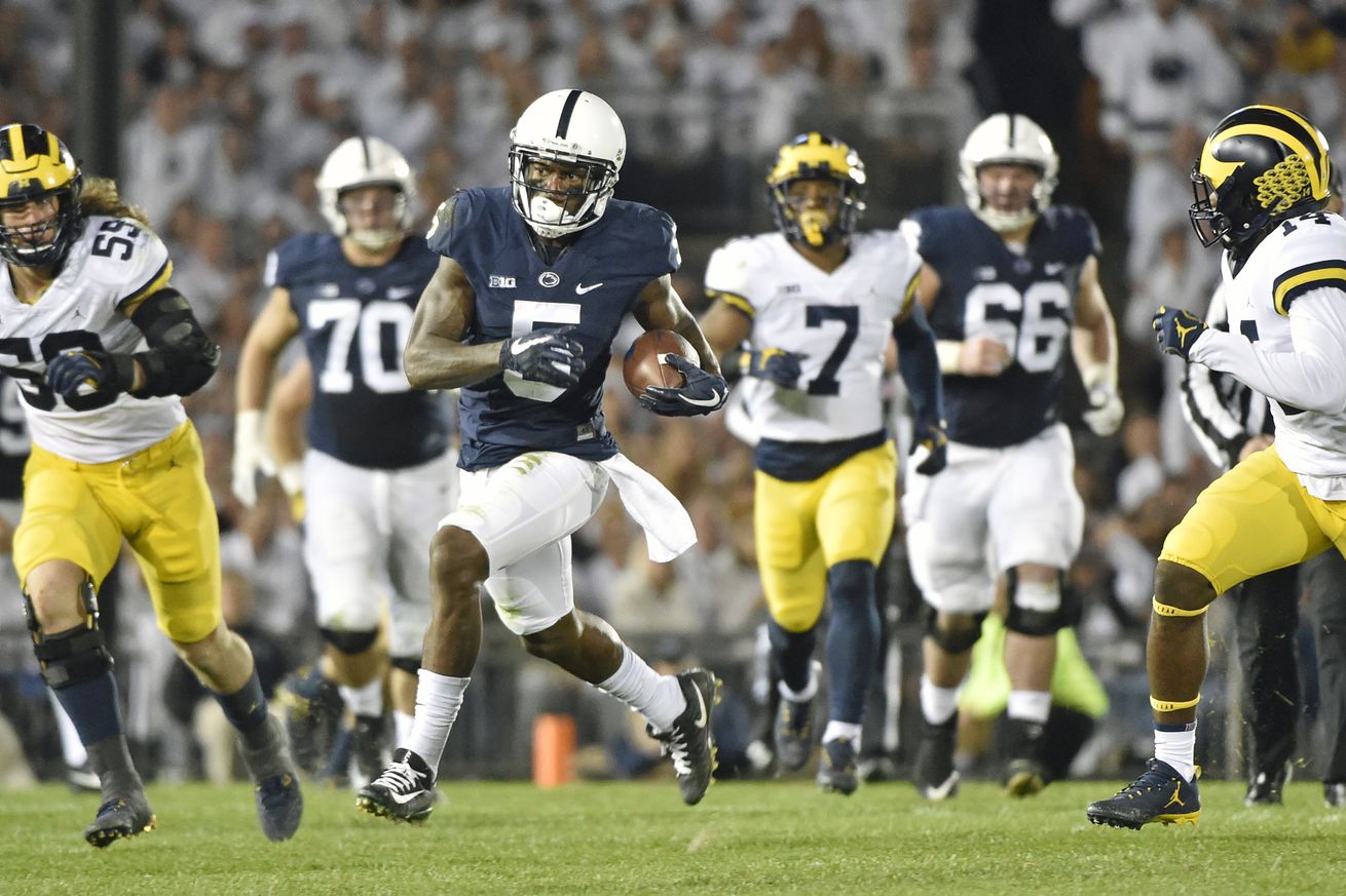 NCAA Football: Michigan at Penn State